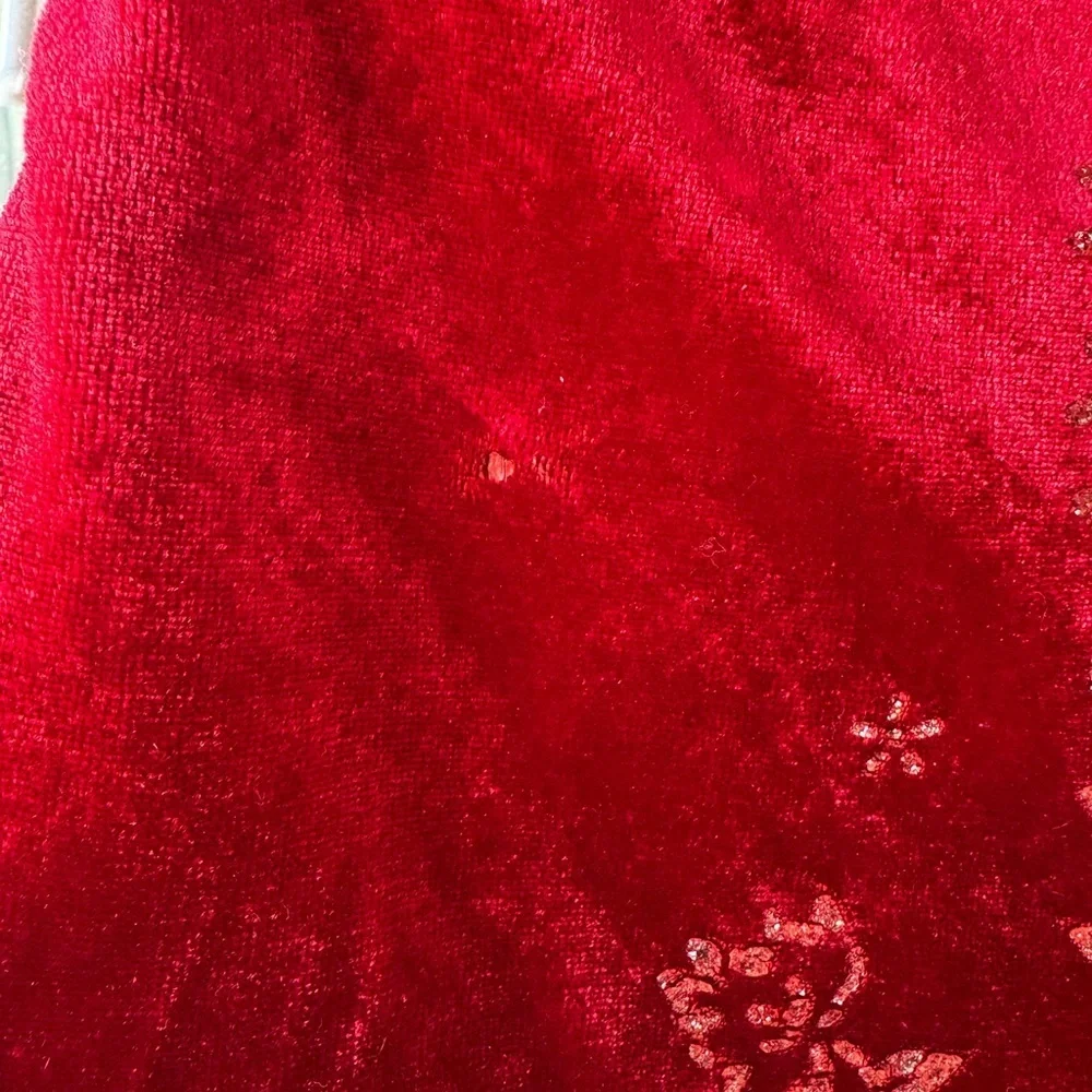 Basic Editions Y2K Red Velvet Valentines Dress 4-5T